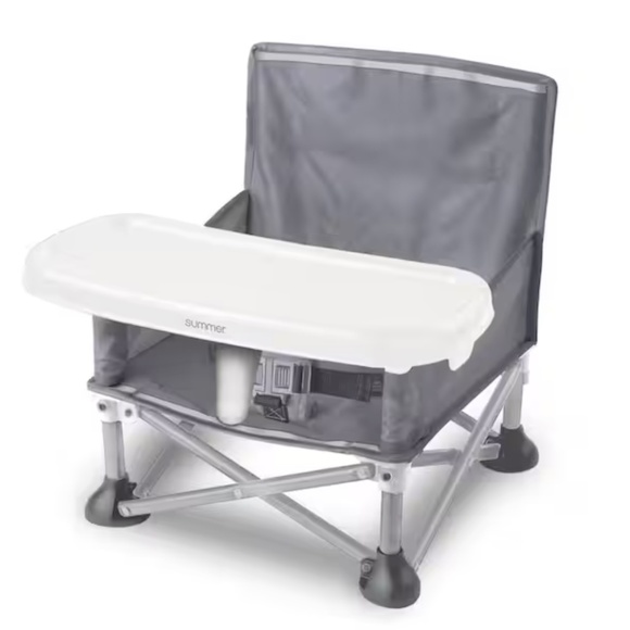 Ingenuity Summer Other - Ingenuity Summer Pop N Sit Sport Infant Floor Booster Seat - Gray